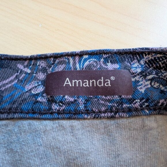 Gloria Vanderbilt Women's Classic Tapered Amanda Jeans Size 20w - Picture 4 of 6